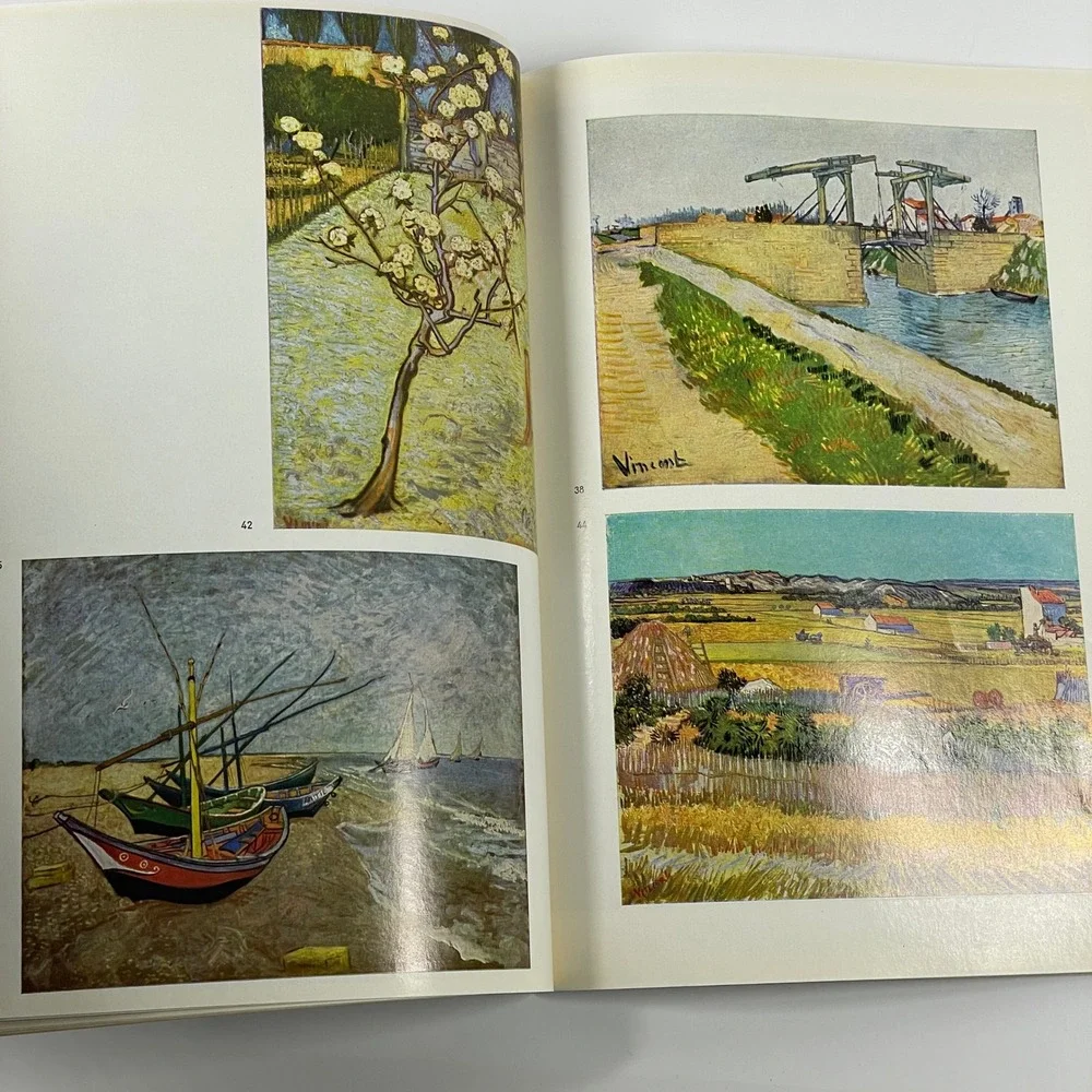 Vincent van Gogh Art Exhibition Catalog Softcover Book Illustrated Sketches